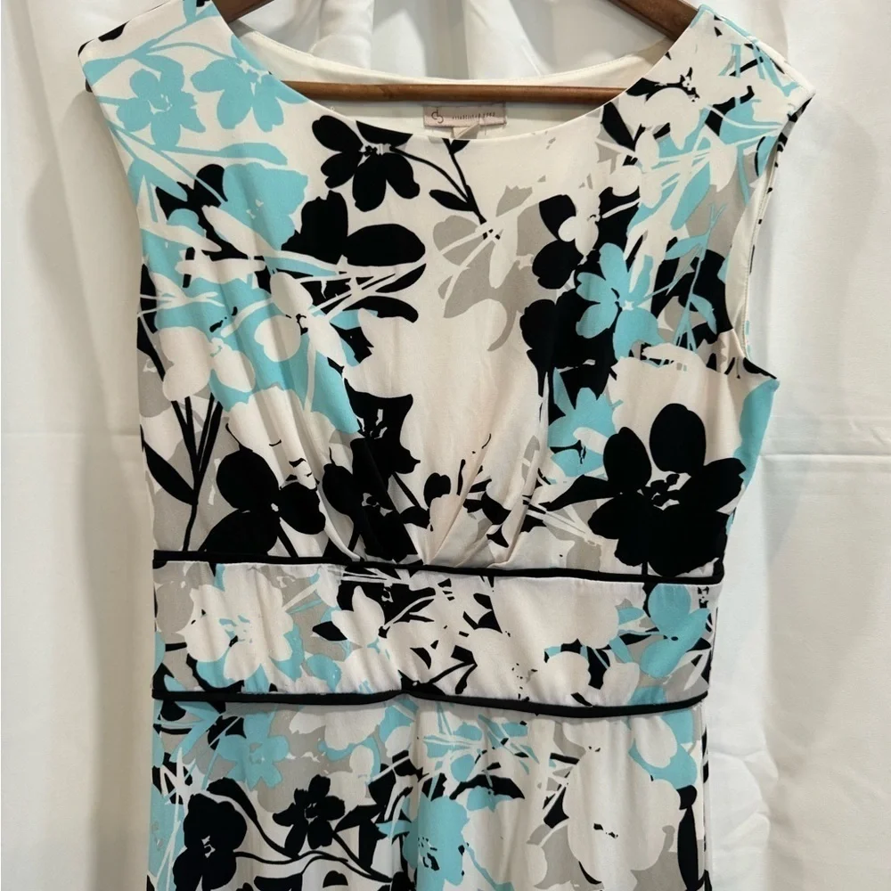CB Flowered midi‎ dress size 10